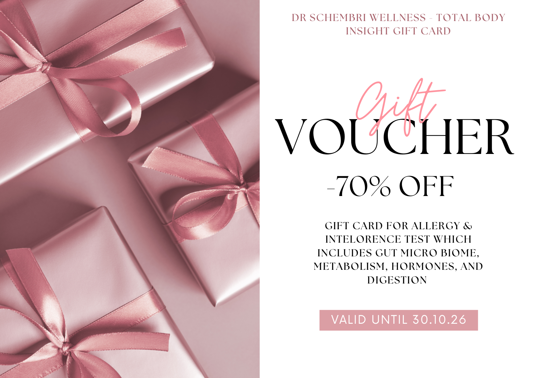 Dr Schembri Wellness - Total Body Insight Gift Card