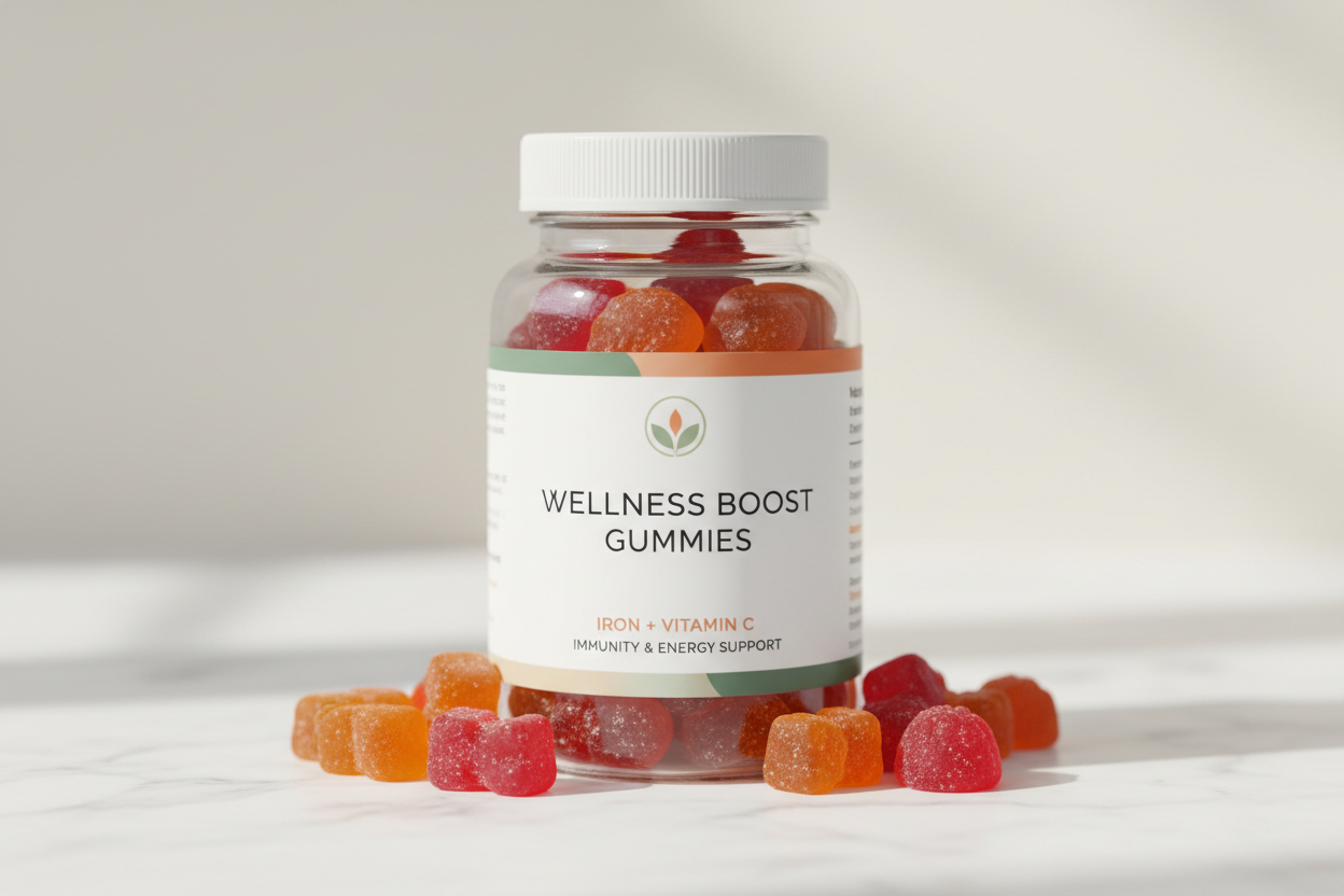iron & vitamin c gummies